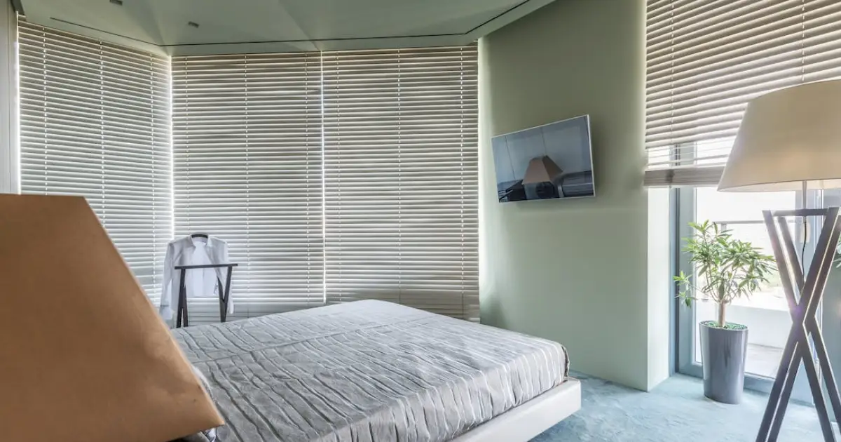 Side-by-side image of window shades and blinds showcasing their differences